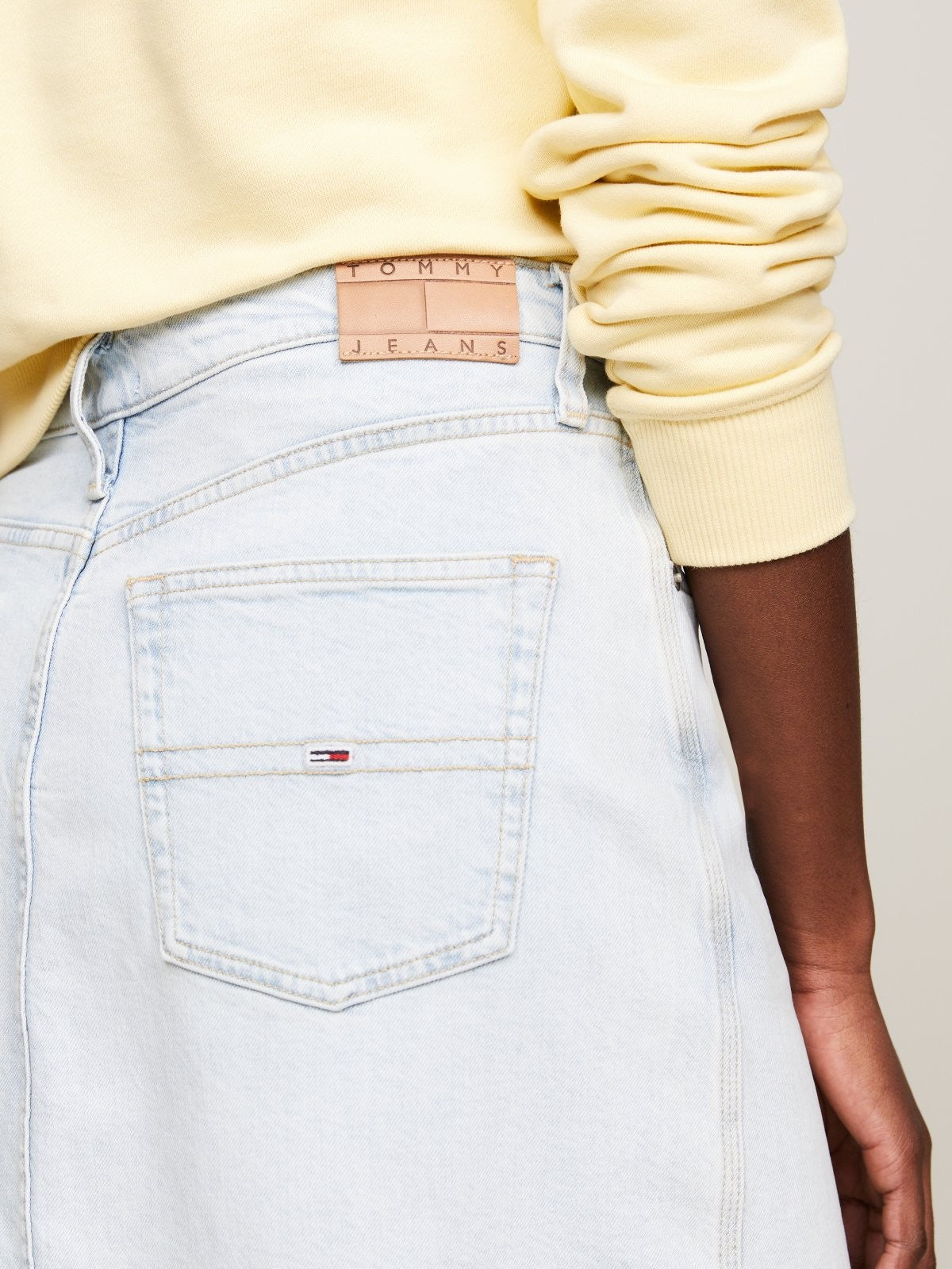 Tommy Hilfiger svijetloplava ženska traper suknja