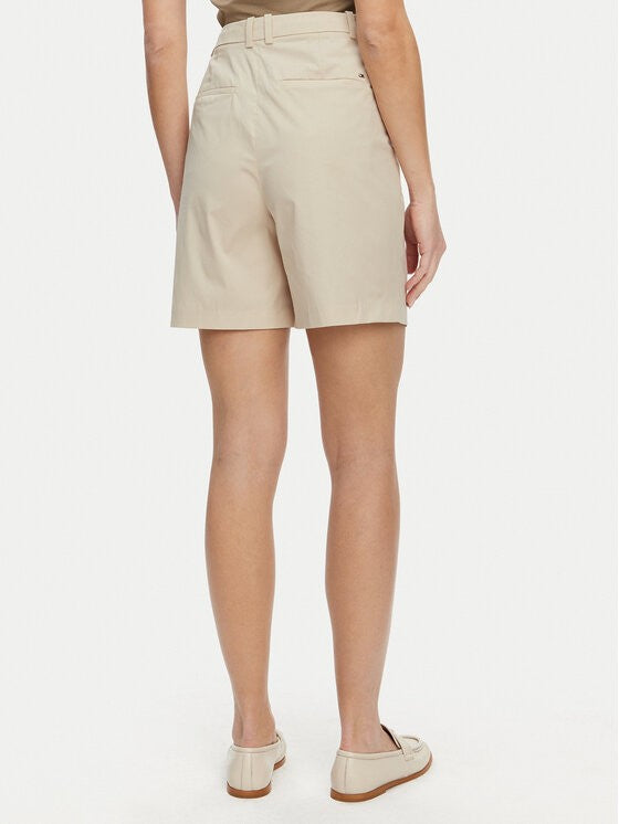 Tommy Hilfiger bež ženski šorc s naborima u struku