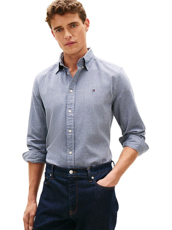 Tommy Hilfiger plava muška button-down košulja