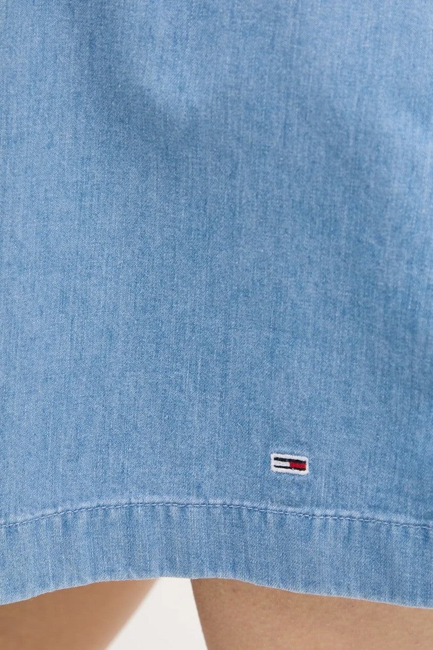 Tommy Hilfiger Svijetloplava ženska traper haljina