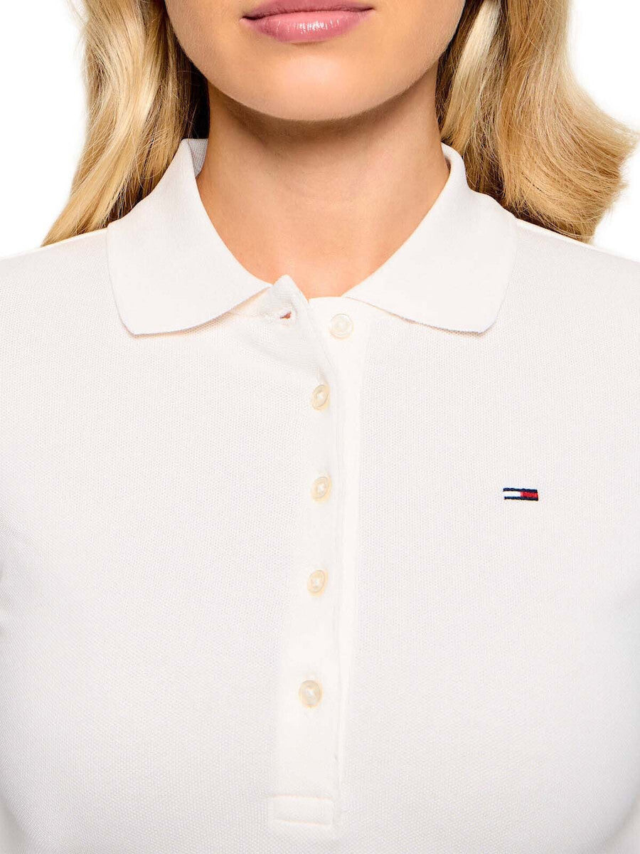 Tommy Hilfiger bijela ženska polo majica dugih rukava