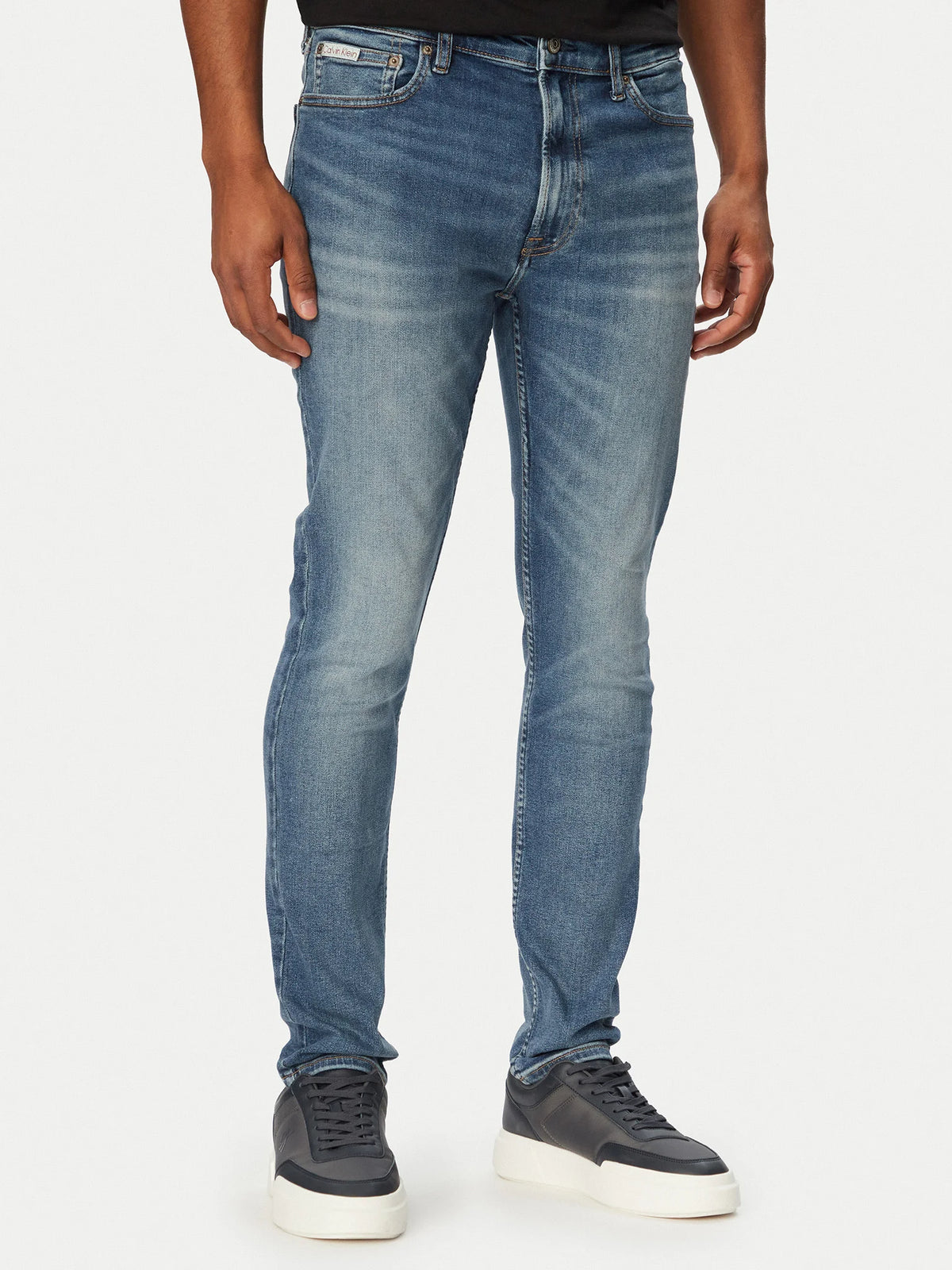 Calvin Klein plave muške uske farmerke