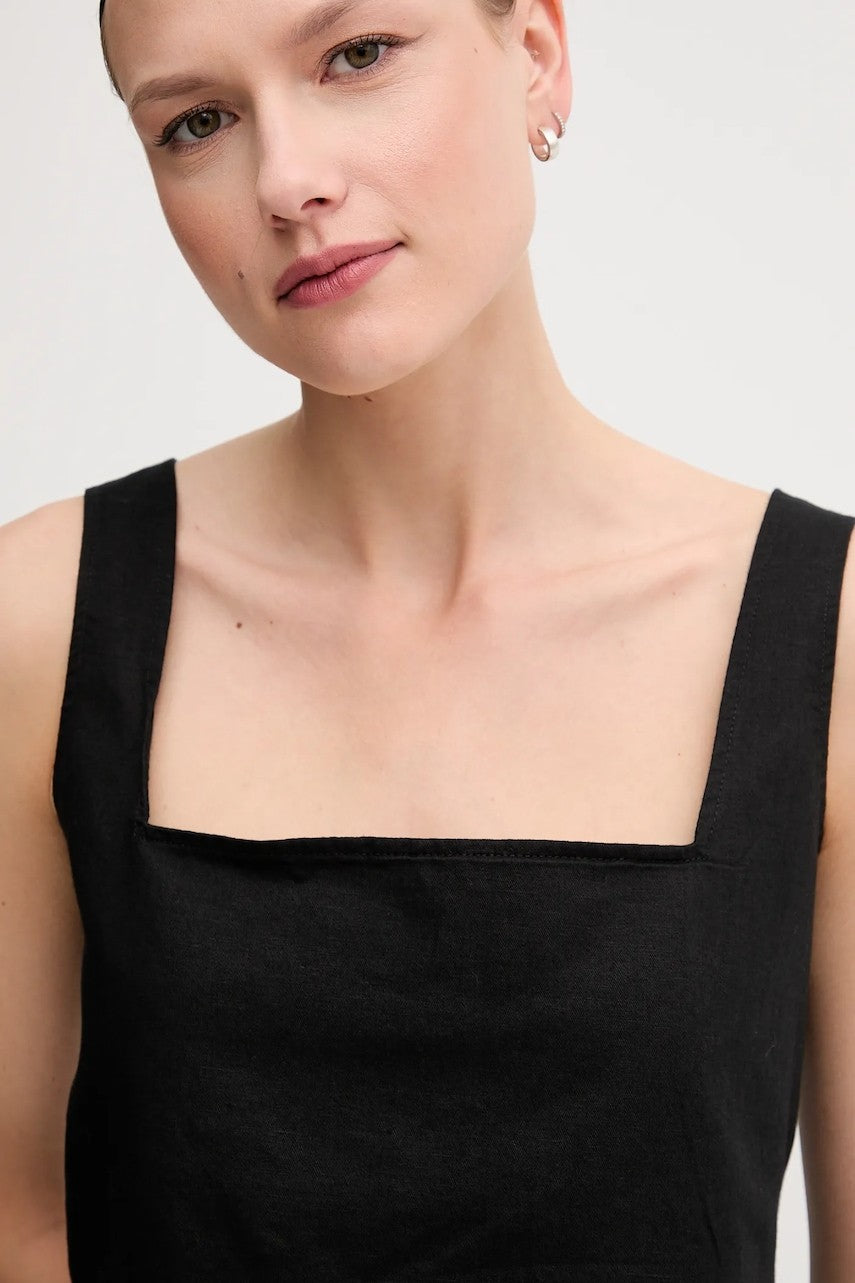 Calvin Klein crna ženska kratka majica