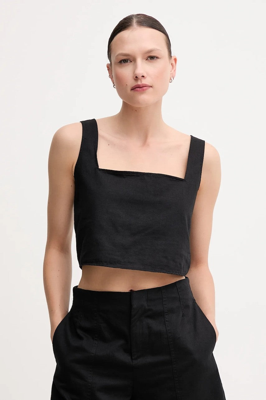 Calvin Klein crna ženska kratka majica