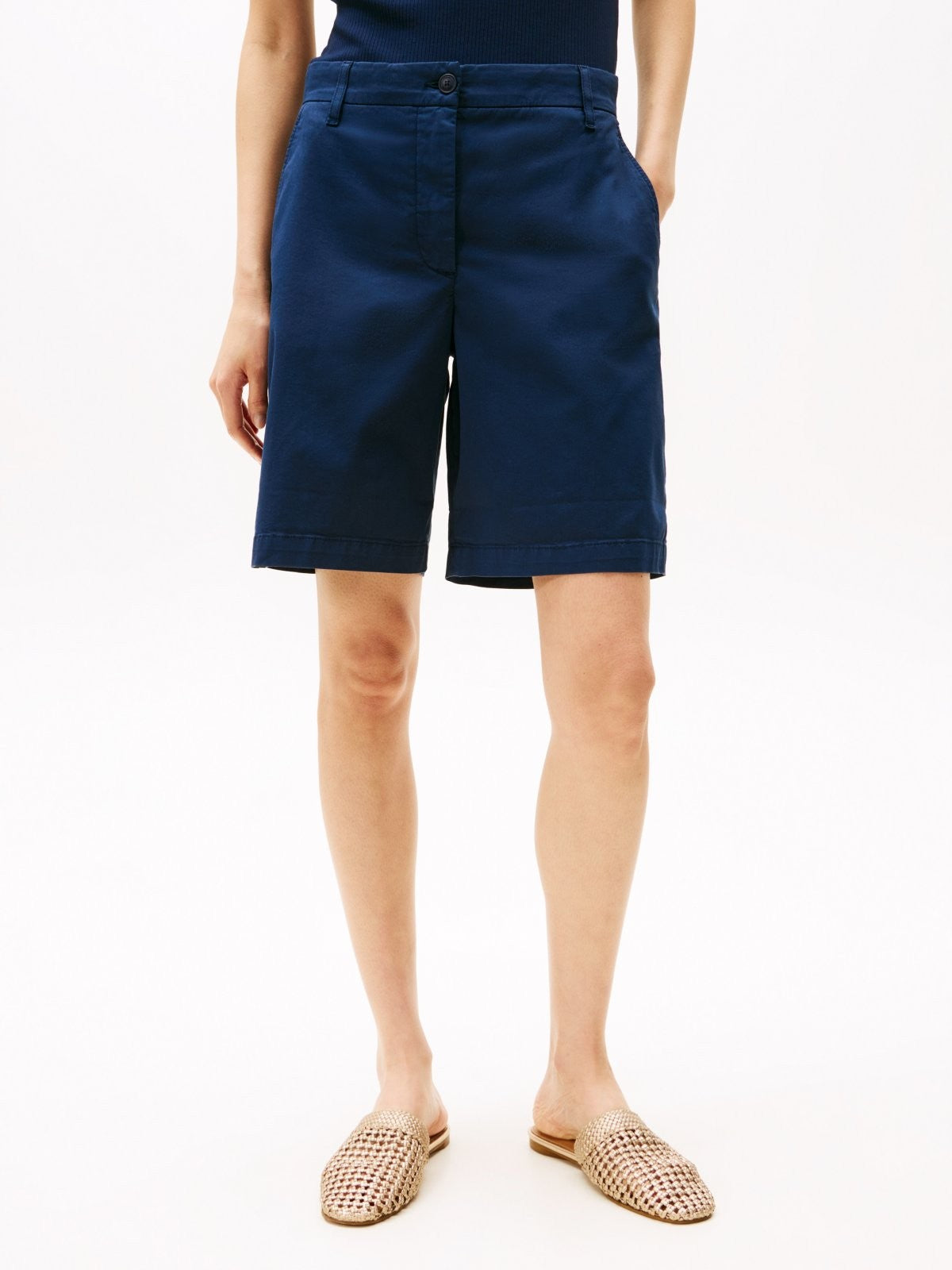 Tommy Hilfiger Tamnoplavi ženski šorc