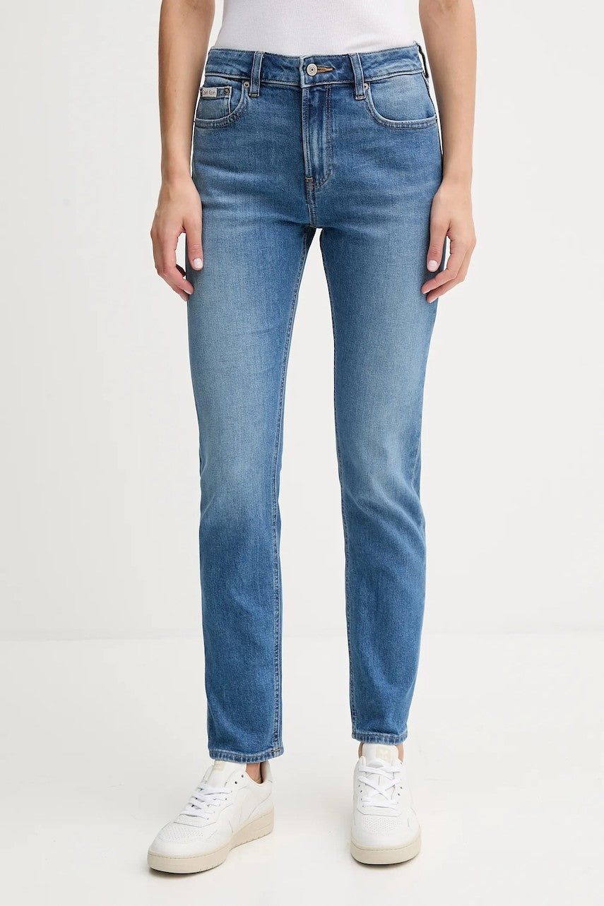 Calvin Klein Svijetloplave ženske farmerke ravnog kroja