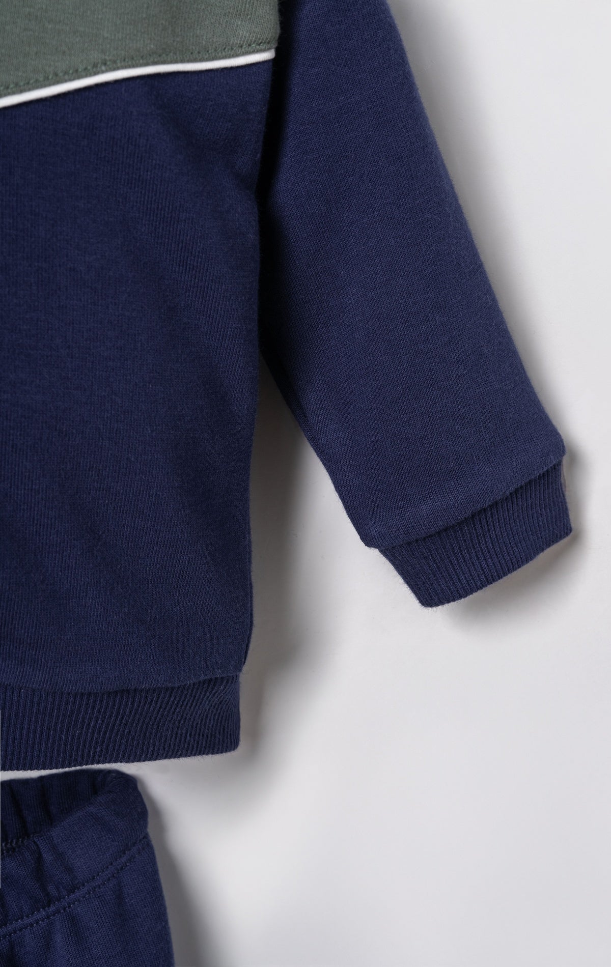 U.S. Polo Assn. teget trodijelni komplet s kapuljačom za bebe