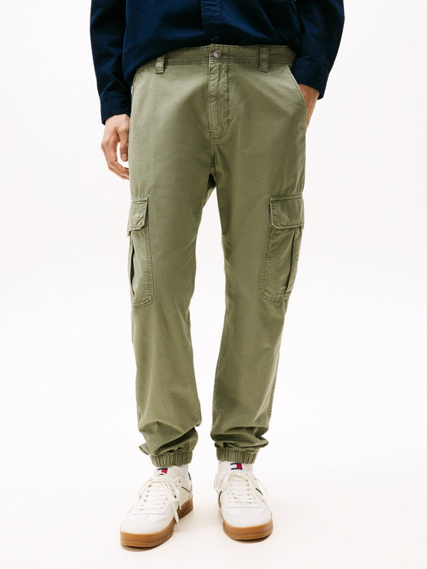 Tommy Hilfiger maslinastozelene muške cargo pantalone