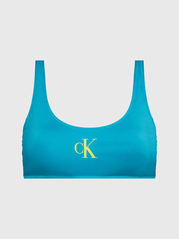 Calvin Klein tirkizni ženski gornji dio kupaćeg