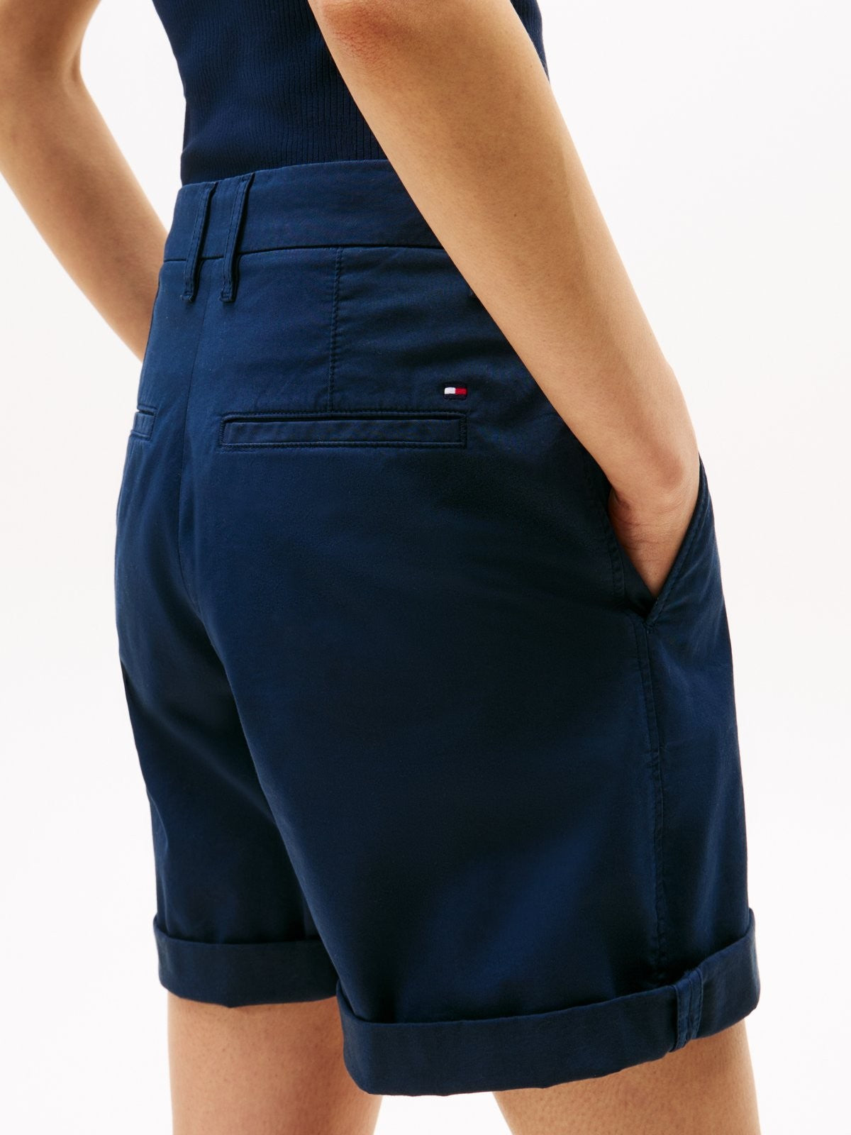 Tommy Hilfiger Tamnoplavi ženski šorc