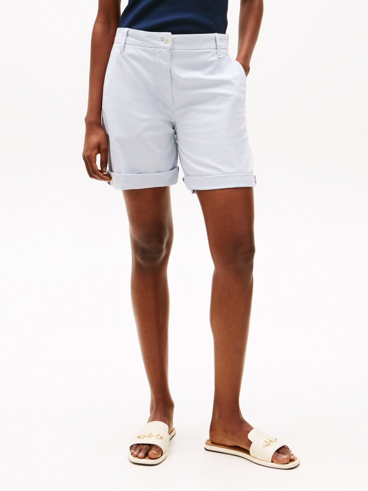 Tommy Hilfiger svijetloplavi ženski chino šorc