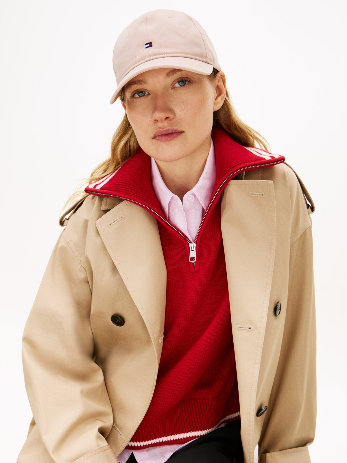 Tommy Hilfiger Roze ženska kapa sa šiltom