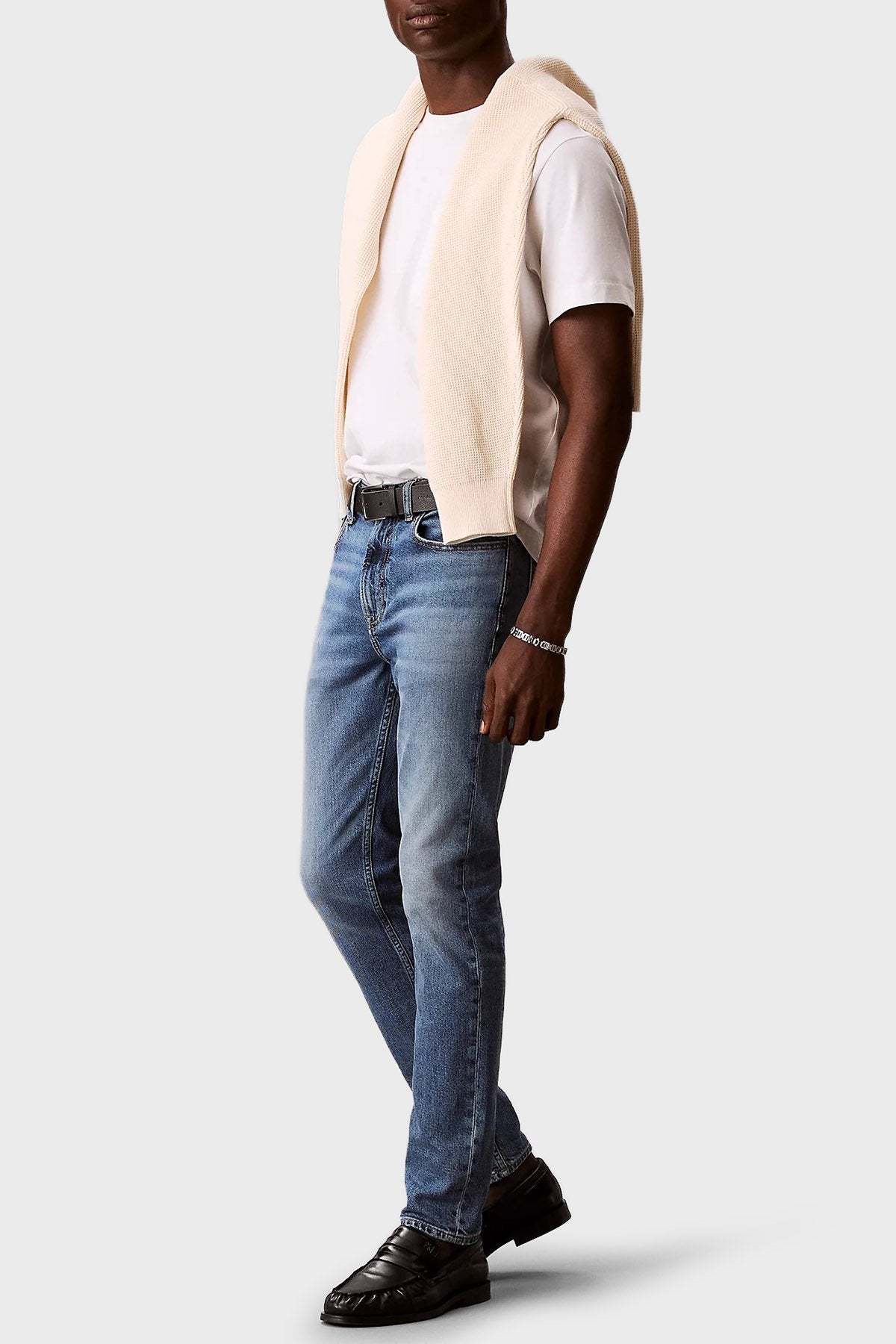 Calvin Klein svijetloplave muške uske farmerke