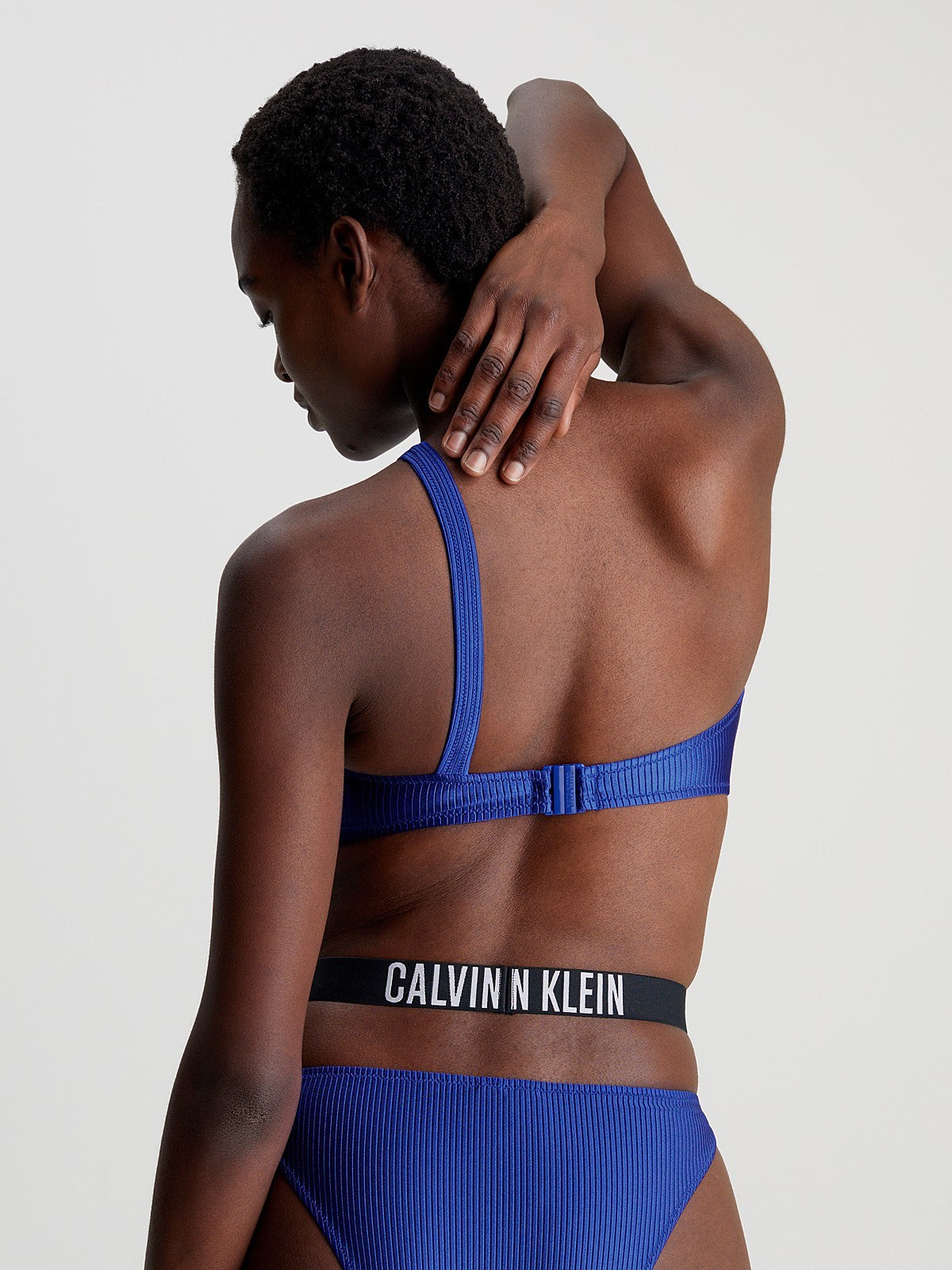 Calvin Klein plavi ženski kupaći top