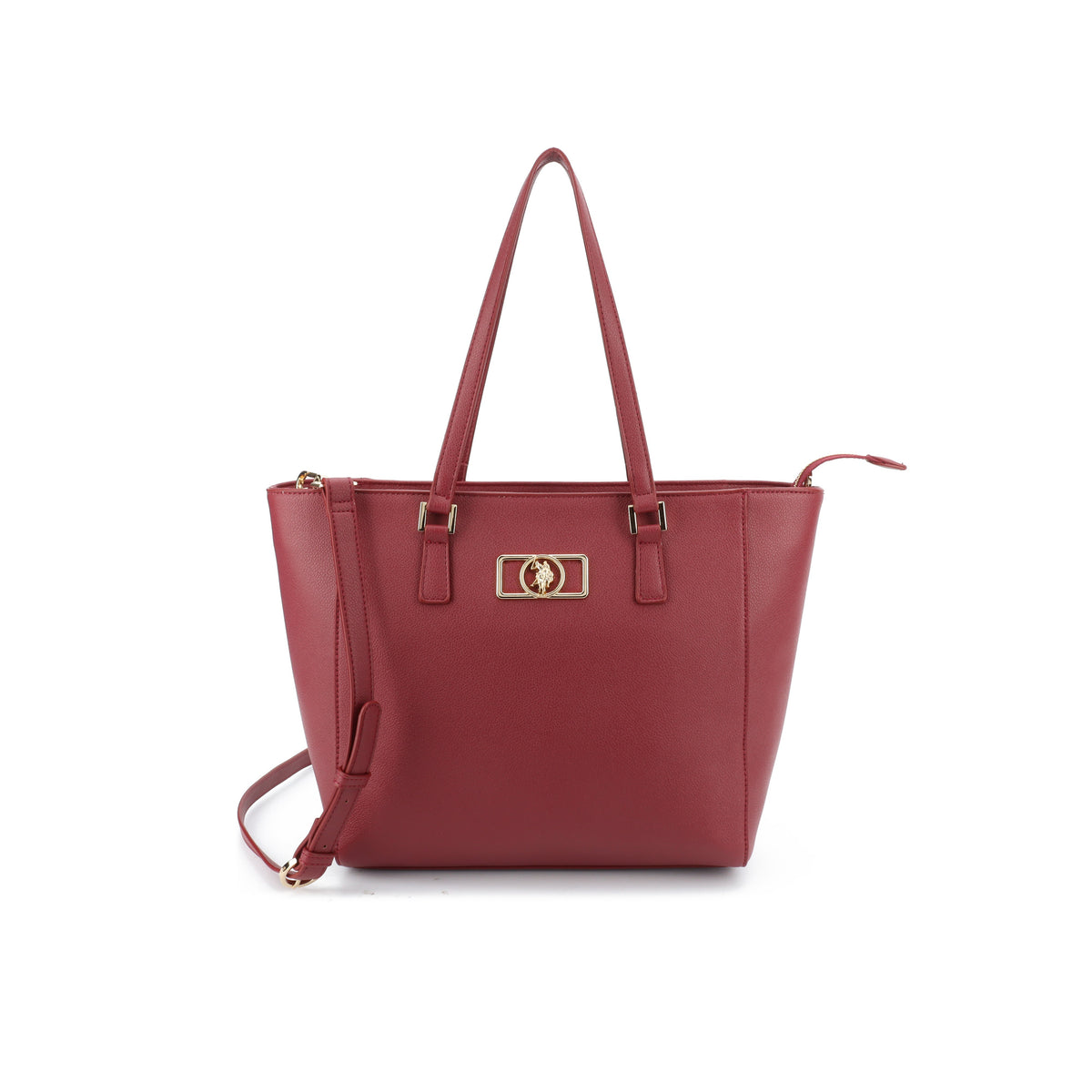 U.S. Polo Assn. bordo ženska shopper torba s dvije ručke