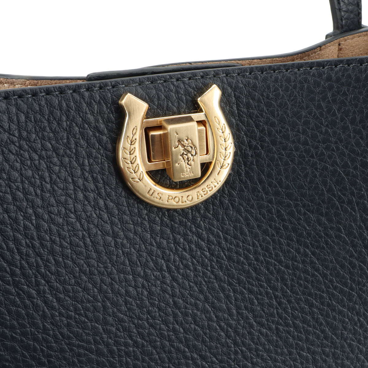 U.S. Polo Assn. teget plava ženska kožna torba