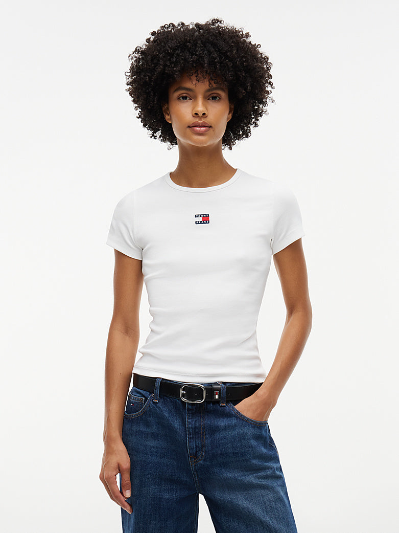 Tommy Hilfiger bijela ženska majica kratkih rukava