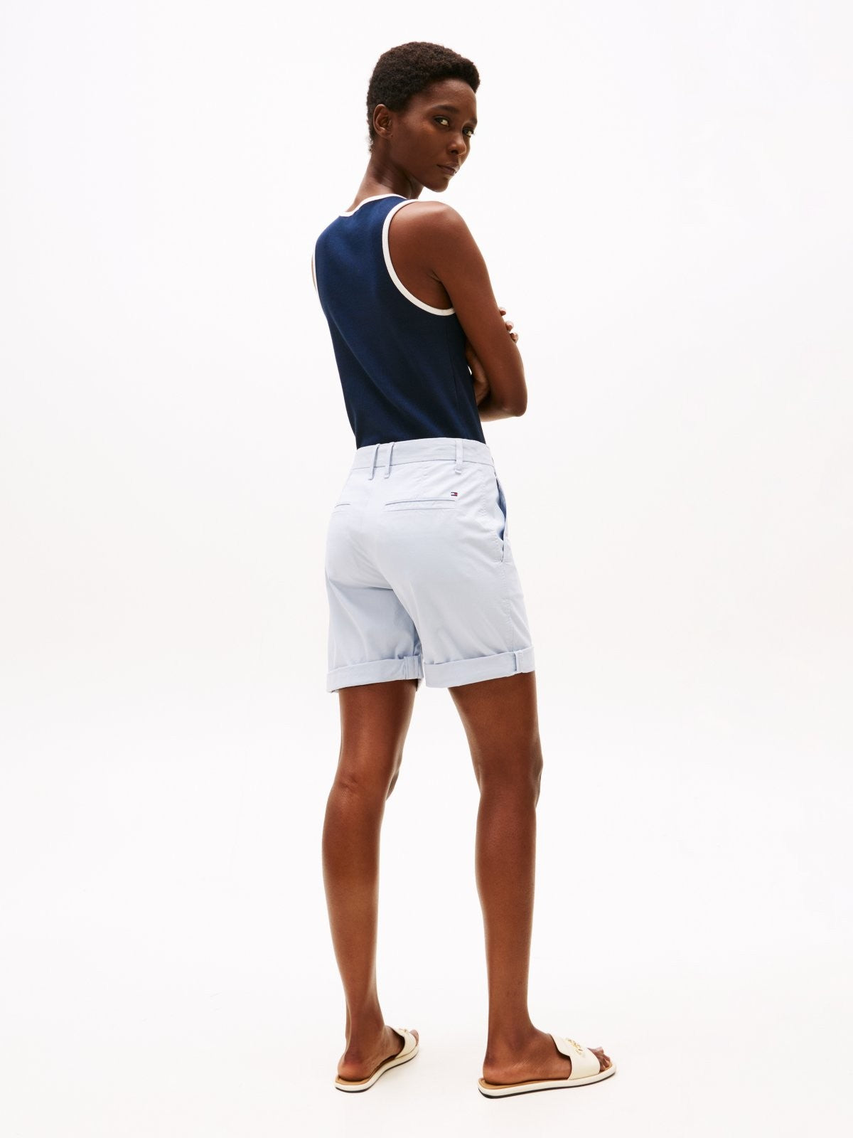 Tommy Hilfiger svijetloplavi ženski chino šorc