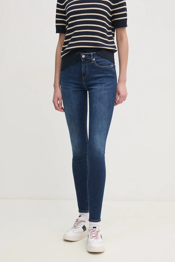 Tommy Hilfiger tamnoplave ženske farmerke uskog kroja