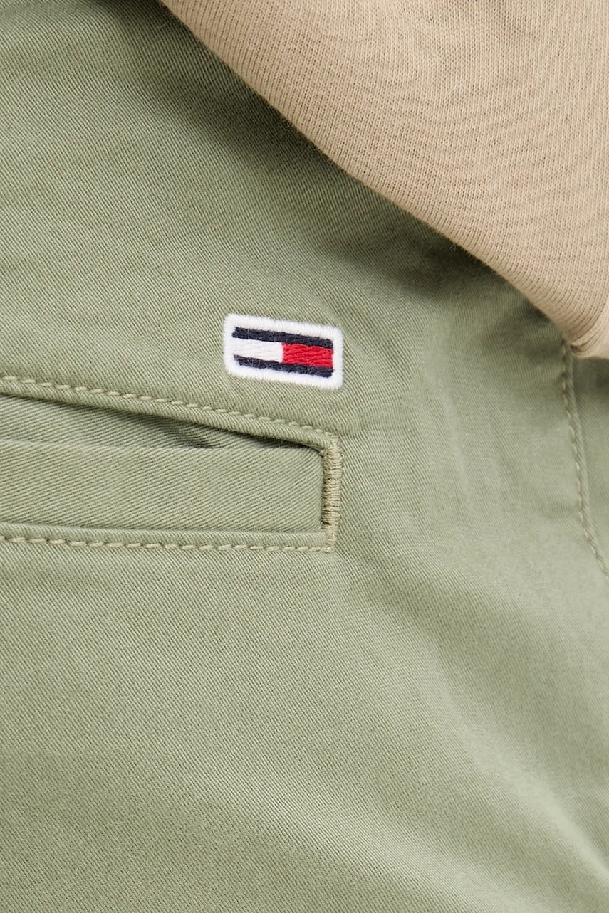 Tommy Hilfiger maslinastozeleni muški cargo šorc ravnog kroja