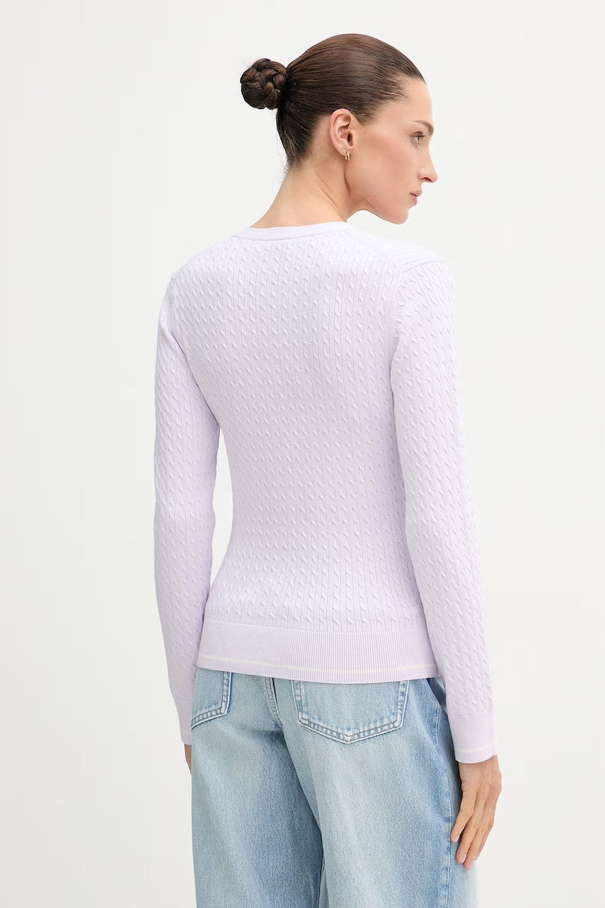 Calvin Klein svijetloljubičasti ženski kardigan
