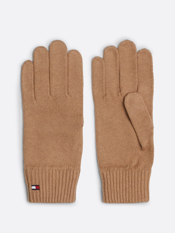 Tommy Hilfiger bež ženske pletene rukavice