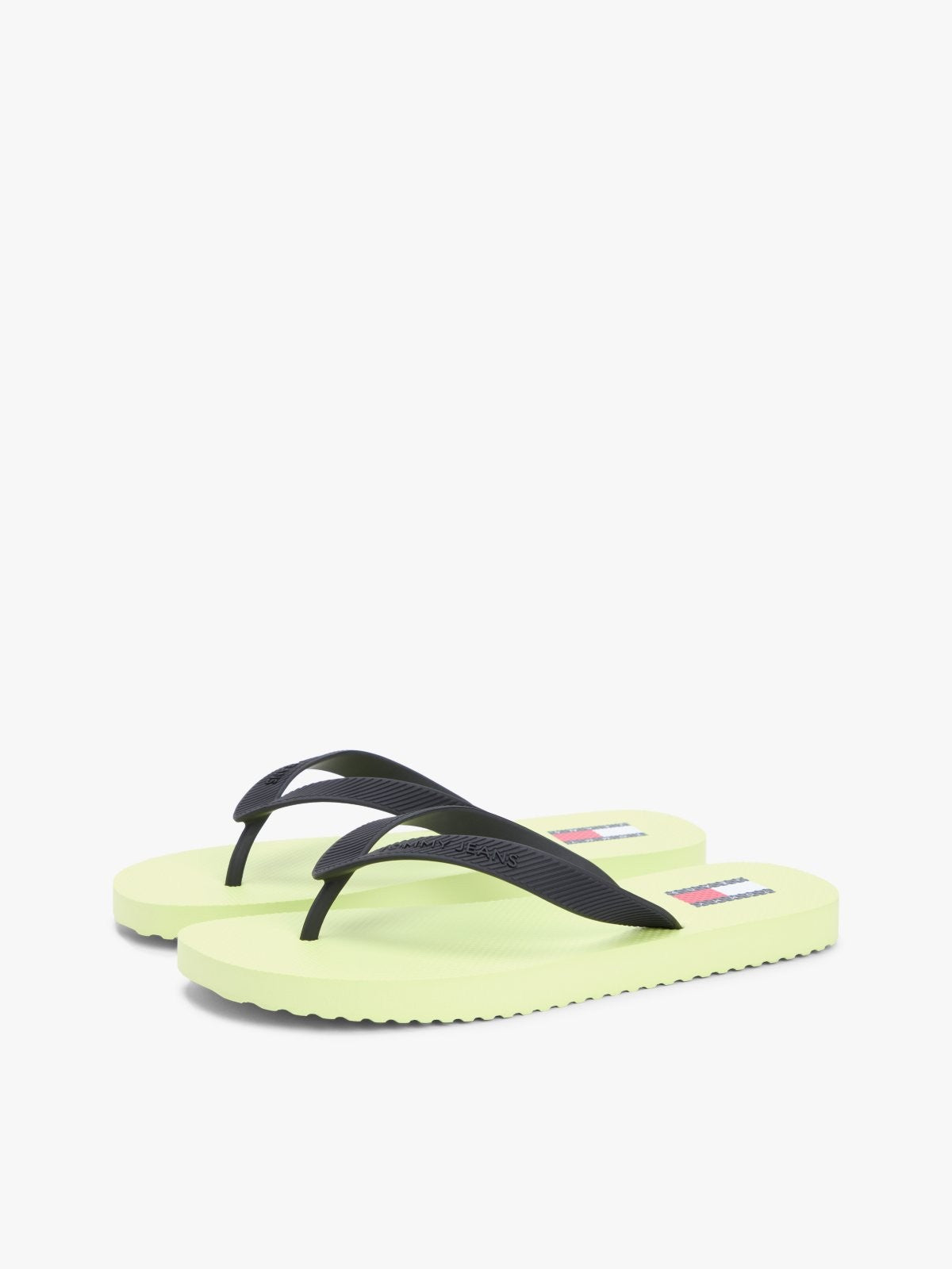 Tommy Hilfiger zeleno-crne muške japanke