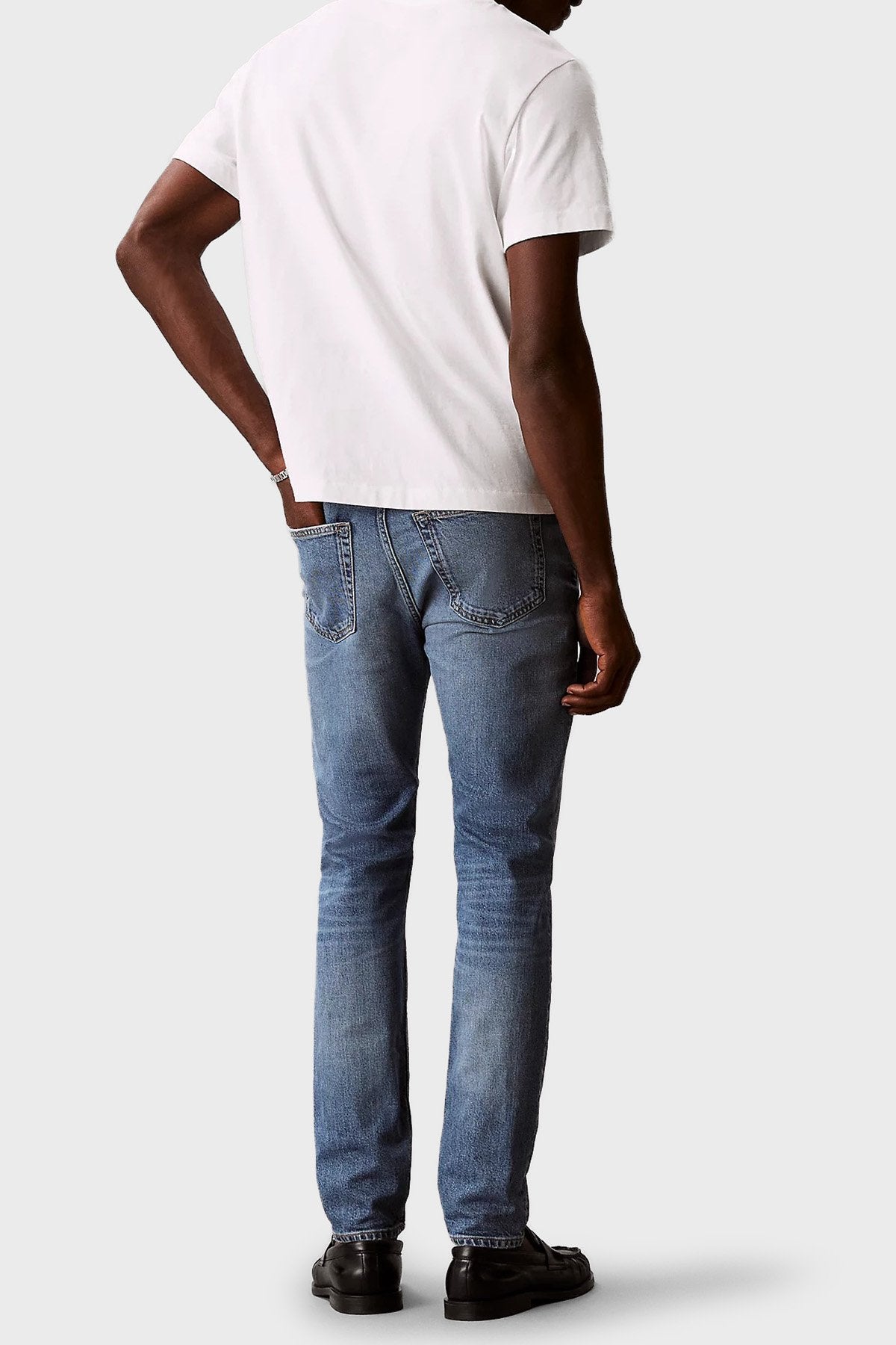 Calvin Klein svijetloplave muške uske farmerke