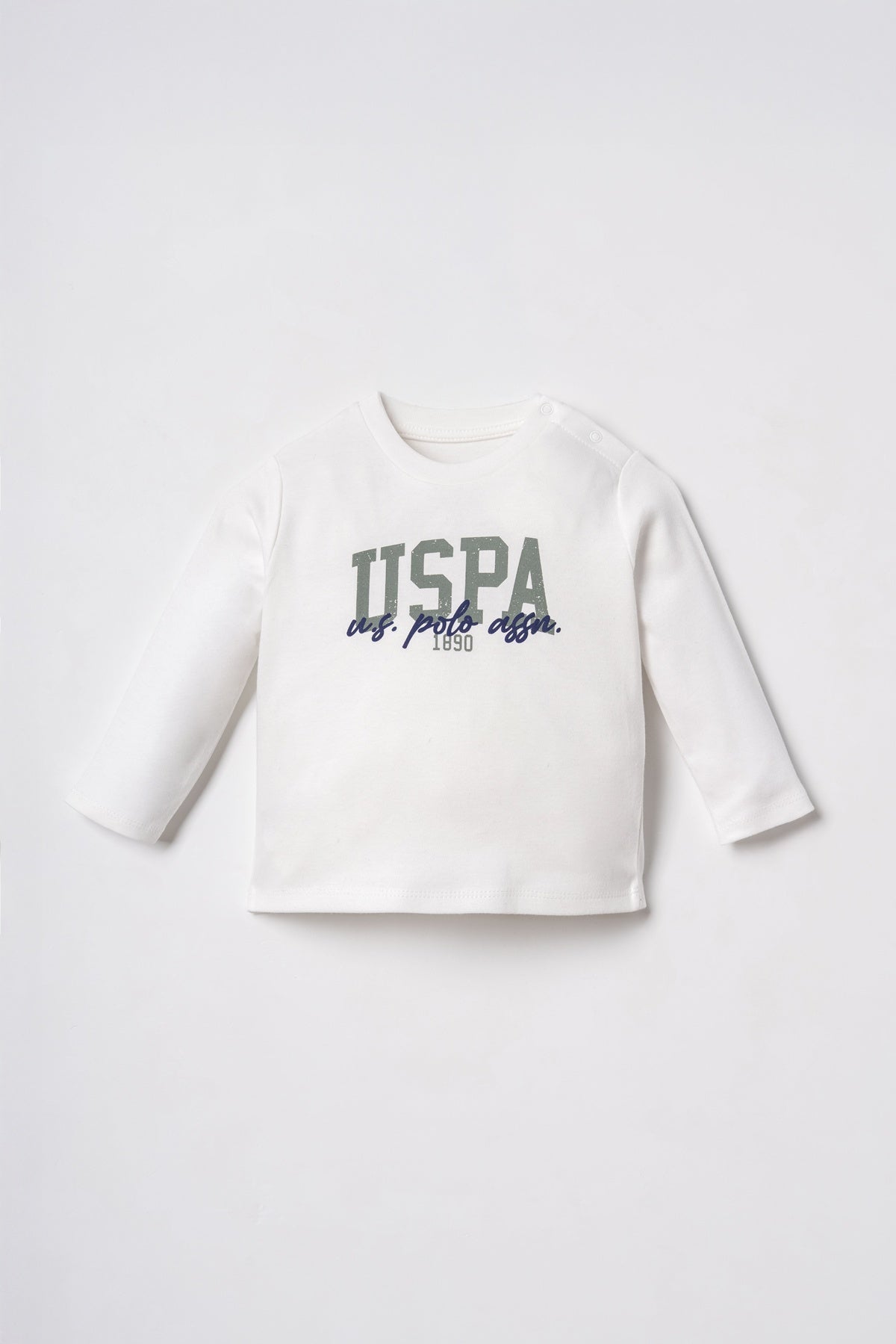 U.S. Polo Assn. teget trodijelni komplet s kapuljačom za bebe