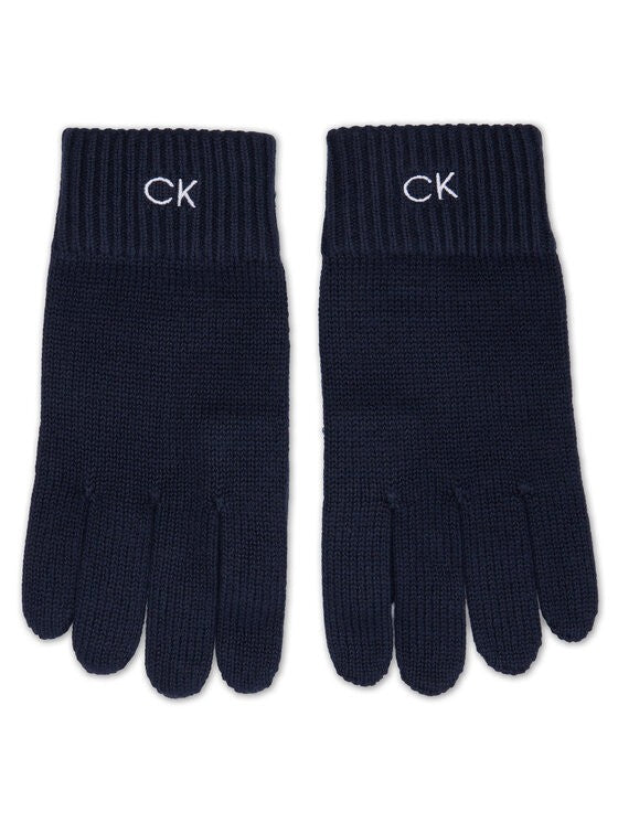 Calvin Klein teget plave muške pletene rukavice