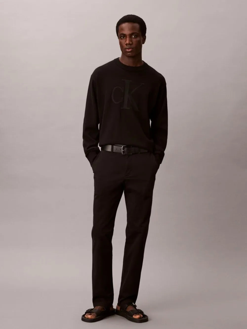 Calvin Klein crne muške pantalone