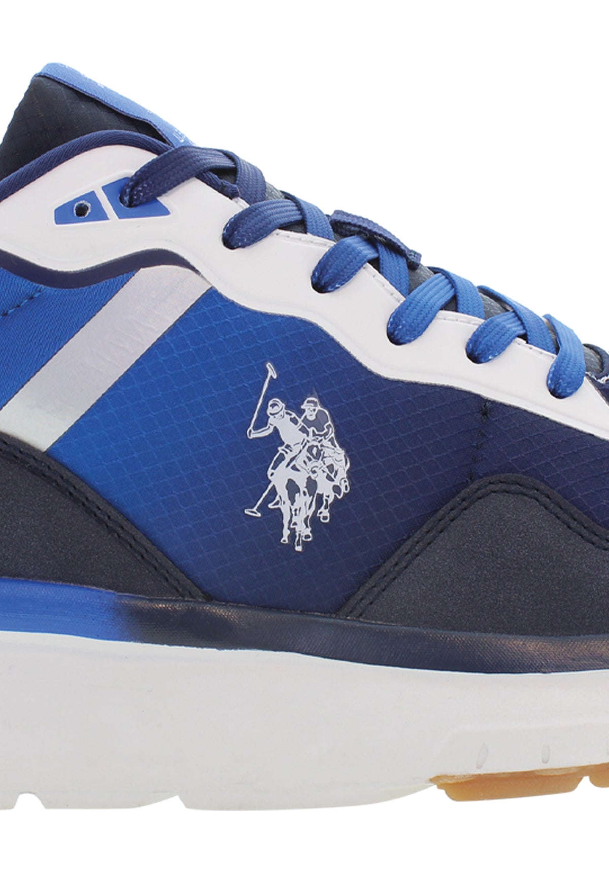 U.S. Polo Assn. tegetplave muške patike s bijelim đonom