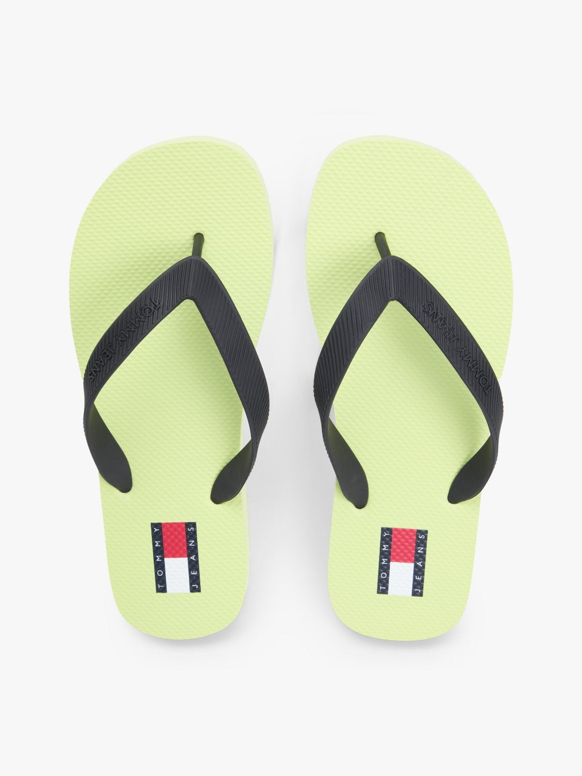 Tommy Hilfiger zeleno-crne muške japanke