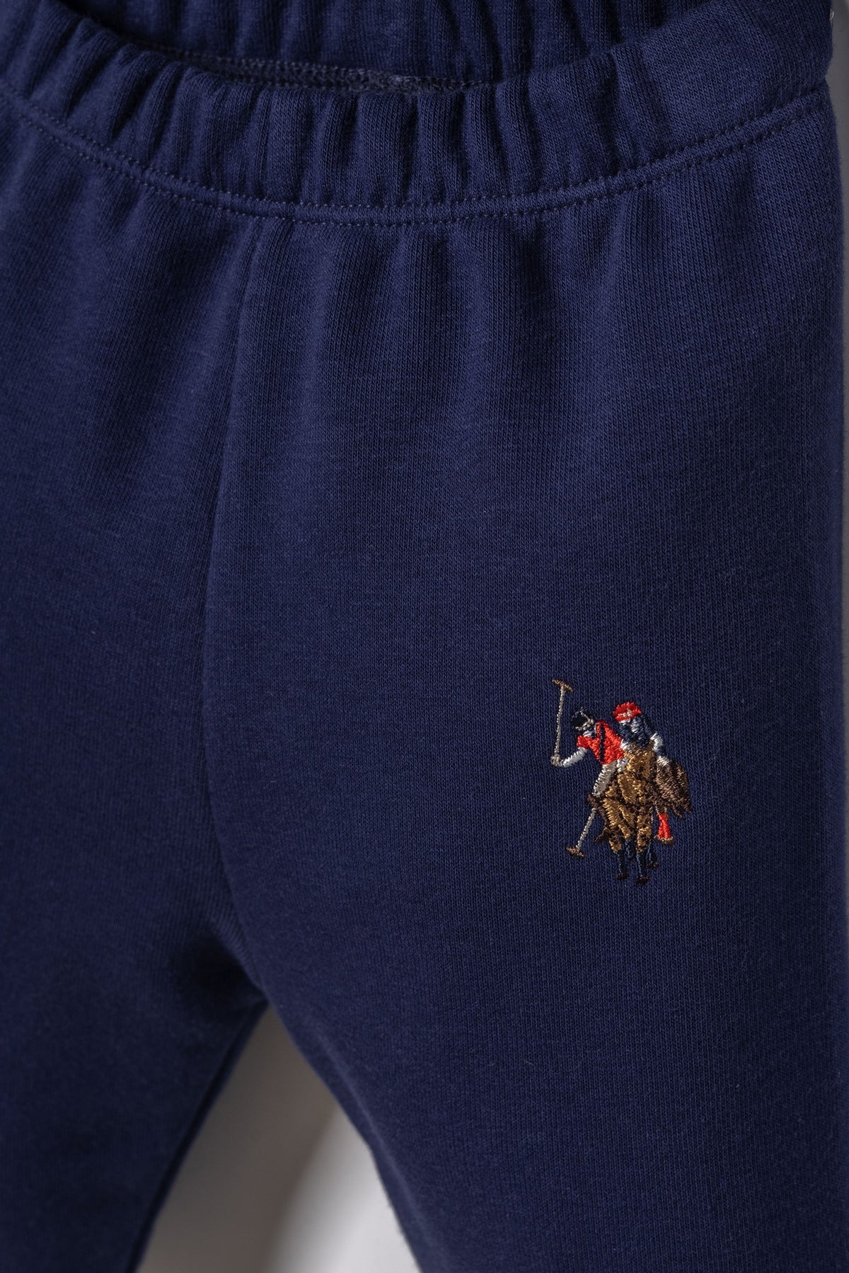 U.S. Polo Assn. teget trodijelni komplet s kapuljačom za bebe