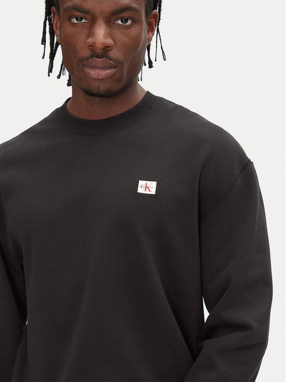Calvin Klein crna muška majica s logom na prsima