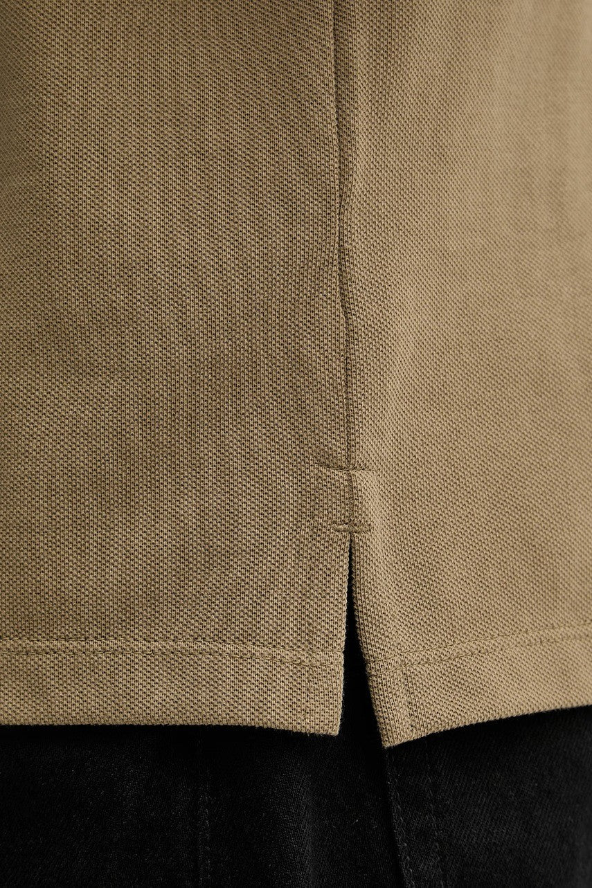 Calvin Klein kaki muška polo majica kratkih rukava