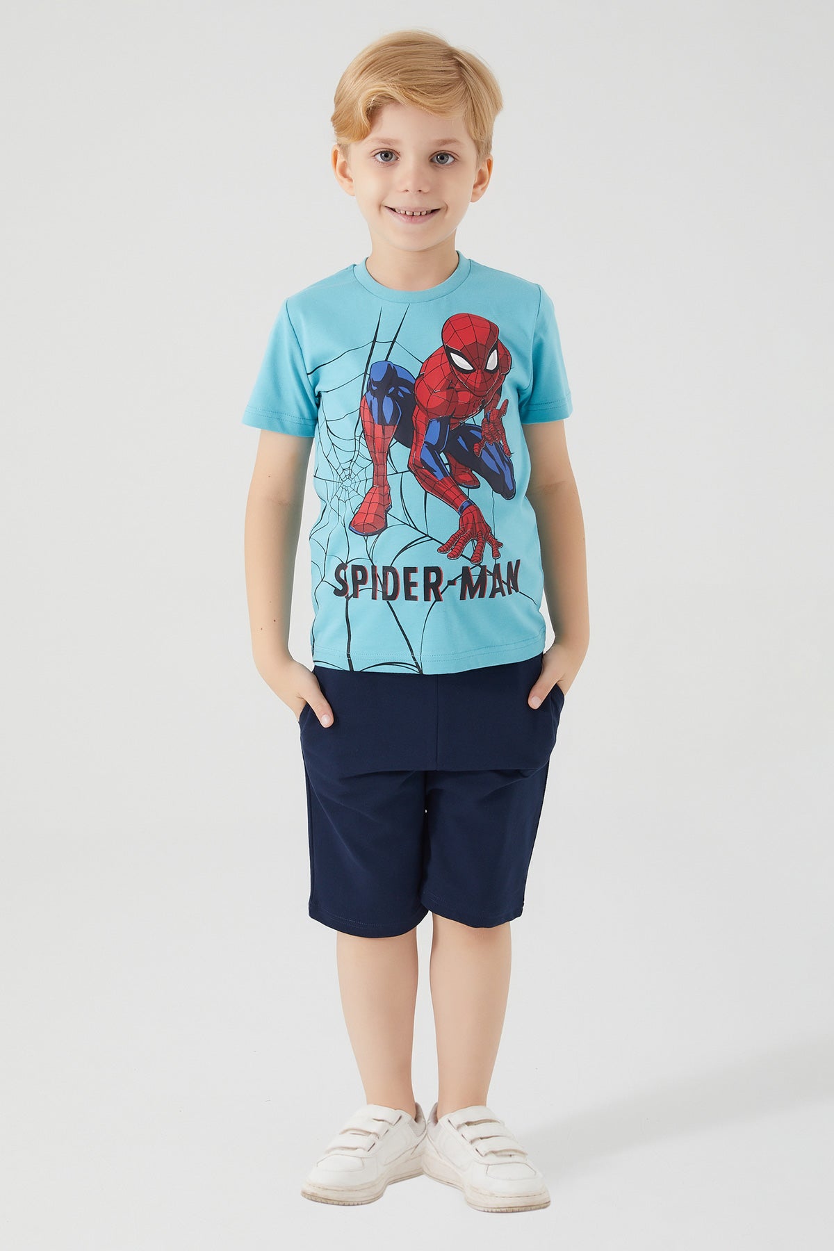 Marvel tirkizna majica kratkih rukava za dječake